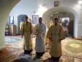 10 октября 2021 г., в неделю 16-ю по Пятидесятнице, епископ Силуан совершил литургию в Макарьевском монастыре
