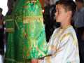 11 июня 2022 г., в праздник Пятидесятницы, епископ Силуан совершил вечернее богослужение в Макарьевском монастыре