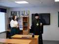 12 марта 2023 г. епископ Силуан посетил детскую школу искусство в селе Сеченово