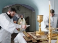 17 января 2021 г., в неделю перед Богоявлением, епископ Силуан совершил литургию в Макарьевском монастыре