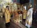 17 июня 2023 г., в неделю 2-ю по Пятидесятнице, всех святых, в земле Русской просиявших, епископ Силуан совершил вечернее богослужение в Макарьевском монастыре