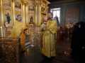 18 июня 2023 г., в неделю 2-ю по Пятидесятнице, всех святых, в земле Русской просиявших, епископ Силуан совершил литургию в Макарьевском монастыре