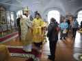 19 декабря 2021 г., в неделю 26-ю по Пятидесятнице, епископ Силуан совершил литургию в Макарьевском монастыре