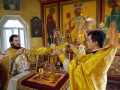 2 июля 2023 г., в неделю 4-ю по Пятидесятнице, епископ Силуан совершил литургию в селе Валки