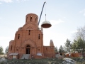 20 ноября 2020 г. в селе Трофимове установили купол и крест на строящийся храм
