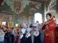 21 мая 2023 г., в неделю 6-ю по Пасхе, о слепом, епископ Силуан совершил литургию в селе Фокино