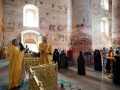 28 июля 2022 г., в день памяти равноапостольного князя Владимира, епископ Силуан совершил литургию в Макарьевском монастыре