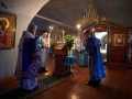 6 апреля 2023 г., в канун праздника Благовещения Пресвятой Богородицы, епископ Силуан совершил вечернее богослужение в Макарьевском монастыре