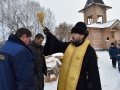 22 декабря 2016 г. епископ Силуан освятил купола на храм в честь преподобного Серафима Саровского в селе Летнево