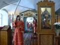 7 декабря 2016 г., в день памяти великомученицы Екатерины Александрийской, епископ Силуан совершил Литургию в Макарьевском монастыре