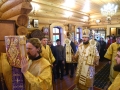 13 декабря 2017 г., в день памяти апостола Андрея Первозванного, епископ Силуан совершил литургию в Крестовоздвиженском храме села Чернуха