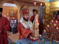 11 сентября 2023 г., в день Усекновения главы пророка Иоанна Предтечи, епископ Силуан освятил храм в посёлке Дюжаковка