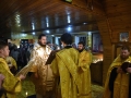 23 декабря 2017 г., в неделю 29-ю по Пятидесятнице, святых праотец, епископ Силуан совершил вечернее богослужение в Никольском храме поселка Разино
