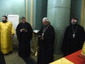 30 декабря 2017 г., в неделю 30-ю по Пятидесятнице, святых отец, епископ Силуан совершил вечернее богослужение в Макарьевском монастыре