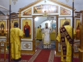 31 декабря 2016 г., в неделю 28-ю по Пятидесятнице, пред Рождеством Христовым, святых отец, епископ Силуан совершил утреню в Макарьевском монастыре