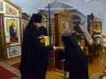 31 декабря 2016 г., в неделю 28-ю по Пятидесятнице, пред Рождеством Христовым, святых отец, епископ Силуан совершил утреню в Макарьевском монастыре