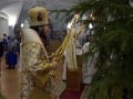 5 января 2019 г., в неделю перед Рождеством Христовым, святых отец, епископ Силуан совершил вечернее богослужение в Макарьевском монастыре