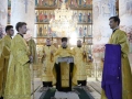 11 июля 2020 г., в неделю 5-ю по Пятидесятнице и день памяти апостолов Петра и Павла, епископ Силуан совершил вечернее богослужение в Макарьевском монастыре