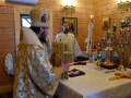 13 января 2019 г. епископ Силуан совершил литургию в Троицком храме села Бармино