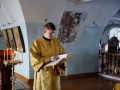 14 февраля 2021 г., в неделю о Закхее, епископ Силуан совершил литургию в Макарьевском монастыре