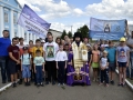 14 июля 2019 г. епископ Силуан благословил молодежь на велопробег в честь преподобного Макария Желтоводского в селе Вад
