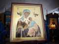 14 октября 2023 г. епископ Силуан освятил икону Божией Матери "Страстная" для храма в селе Палец