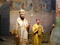 15 августа 2020 г., в неделю 10-ю по Пятидесятнице, епископ Силуан совершил вечернее богослужение в Макарьевском монастыре