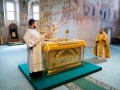 16 августа 2020 г., в неделю 10-ю по Пятидесятнице, епископ Силуан совершил литургию в Макарьевском монастыре