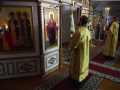 16 октября 2021 г., в неделю 17-ю по Пятидесятнице, епископ Силуан совершил вечернее богослужение в Макарьевском монастыре