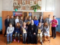 16 апреля 2015 г., в Светлый четверг, в СШ с.Ризоватово прошла встреча со священником.