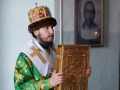 17 апреля 2022 г., в праздник Входа Господня в Иерусалим, епископ Силуан совершил литургию в Макарьевском монастыре