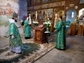 17 июля 2020 г., в день памяти преподобного Сергия Радонежского, епископ Силуан совершил вечернее богослужение в Макарьевском монастыре
