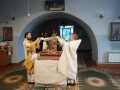 18 января 2023 г., в нáвечерие Богоявления, епископ Силуан совершил литургию в Макарьевском монастыре