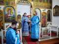 18 февраля 2024 г., в неделю 37-ю по Пятидесятнице, епископ Силуан совершил литургию в селе Починки