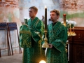 18 июля 2020 г., в день памяти преподобного Сергия Радонежского, епископ Силуан совершил литургию в Макарьевском монастыре