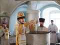 19 января 2023 г., в праздник Крещения Господня, епископ Силуан совершил чин великого освящения воды в Макарьевском монастыре