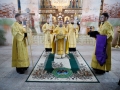 19 июля 2020 г., в неделю 6-ю по Пятидесятнице, епископ Силуан совершил литургию в Макарьевском монастыре
