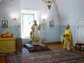 21 июня 2020 г., в неделю Всех русских святых, епископ Силуан совершил литургию в Макарьевском монастыре