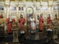 23 мая 2020 г., в неделю 6-ю по Пасхе, епископ Силуан совершил вечернее богослужение в Макарьевском монастыре