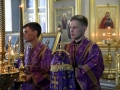 25 апреля 2019 г., в Великий Четверг, епископ Силуан совершил вечерню с литургией в Макарьевском монастыре