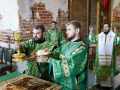 25 июля 2021 г., в неделю 5-ю по Пятидесятнице и день памяти преподобного Михаила Малеина, епископ Силуан совершил литургию в Макарьевском монастыре