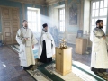 27 мая 2020 г., в праздник Вознесения Господня, епископ Силуан совершил вечернее богослужение в Макарьевском монастыре