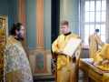29 октября 2023 г., в неделю 21-ю по Пятидесятнице, епископ Силуан совершил литургию в Макарьевском монастыре