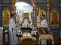 30 сентября 2023 г., в неделю 17-ю по Пятидесятнице, епископ Силуан совершил вечернее богослужение в селе Сеченово