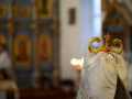 30 сентября 2023 г., в неделю 17-ю по Пятидесятнице, епископ Силуан совершил вечернее богослужение в селе Сеченово
