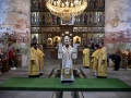 4 августа 2019 г., в неделю 7-ю по Пятидесятнице, епископ Силуан совершил литургию в Макарьевском монастыре