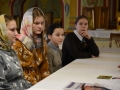 6 января 2019 г. епископ Силуан встретился с юными паломниками в Макарьевском монастыре