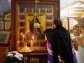 6 января 2024 г., в нáвечерие Рождества Христова, епископ Силуан совершил литургию в Макарьевском монастыре