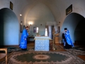 6 апреля 2021 г., в праздник Благовещения Пресвятой Богородицы, епископ Силуан совершил вечернее богослужение в Макарьевском монастыре