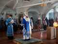 7 апреля 2024 г., в неделю Крестопоклонную и праздник Благовещения Пресвятой Богородицы, епископ Силуан совершил литургию в Макарьевском монастыре